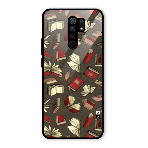 Nerd Head Glass Back Case for Redmi 9 Prime