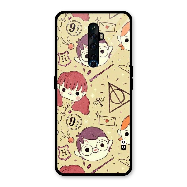 Nerds Glass Back Case for Oppo Reno2 Z