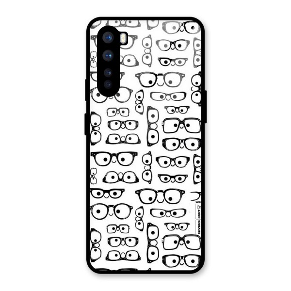 Nerdy Specs Glass Back Case for OnePlus Nord