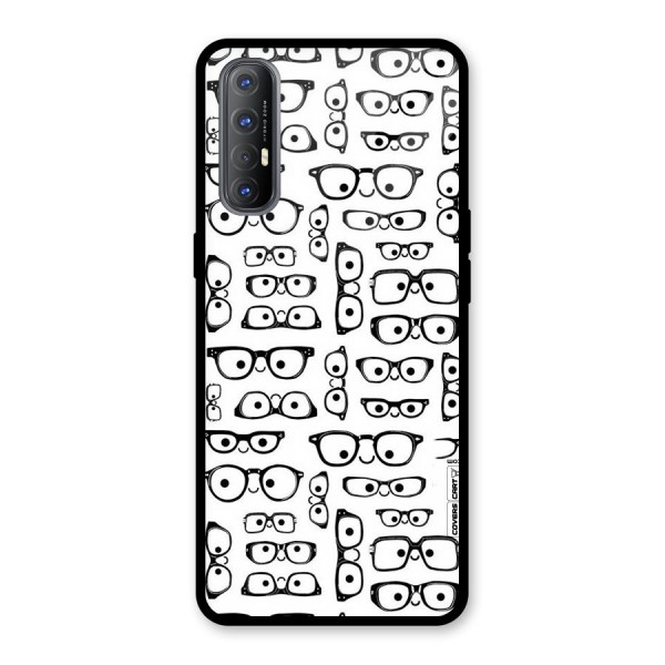 Nerdy Specs Glass Back Case for Oppo Reno3 Pro