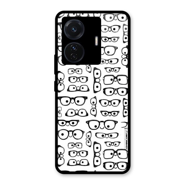 Nerdy Specs Glass Back Case for Vivo T1 Pro