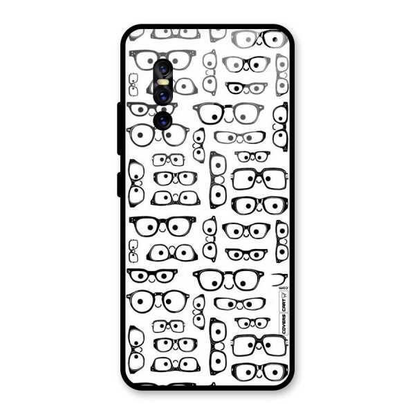 Nerdy Specs Glass Back Case for Vivo V15 Pro