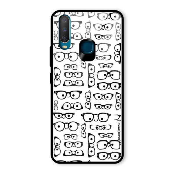 Nerdy Specs Glass Back Case for Vivo Y17