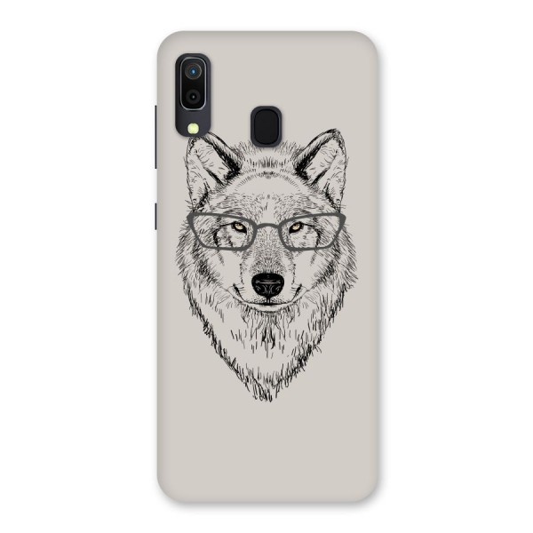 Nerdy Wolf Back Case for Galaxy A20