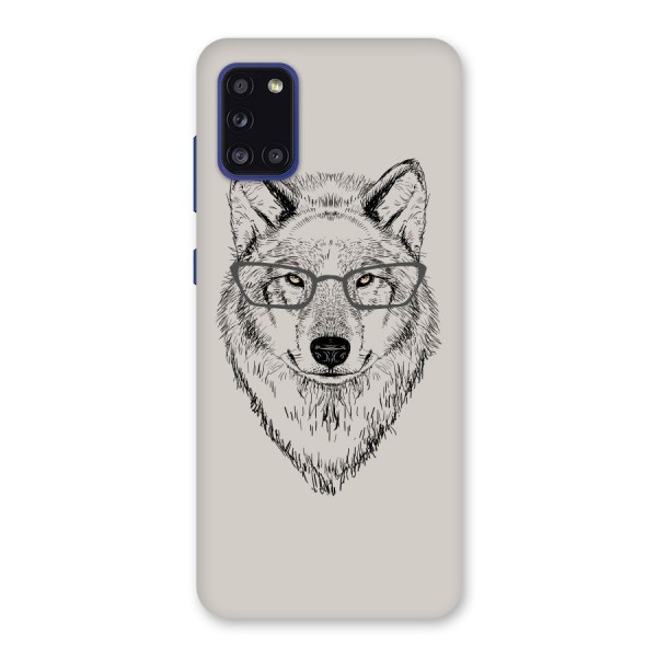 Nerdy Wolf Back Case for Galaxy A31