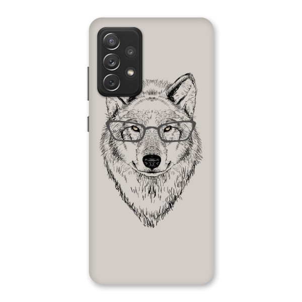 Nerdy Wolf Back Case for Galaxy A72