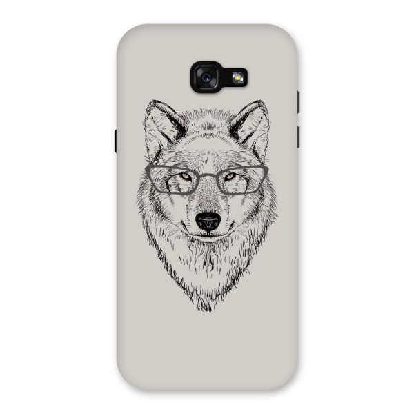 Nerdy Wolf Back Case for Galaxy A7 (2017)