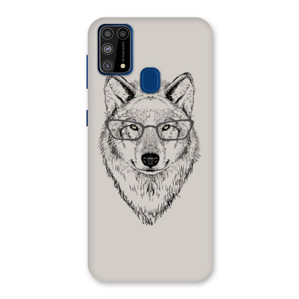 Nerdy Wolf Back Case for Galaxy F41