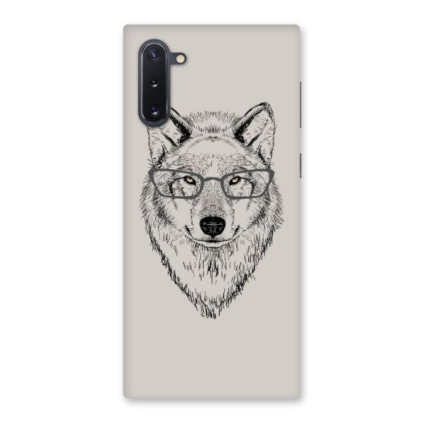 Nerdy Wolf Back Case for Galaxy Note 10