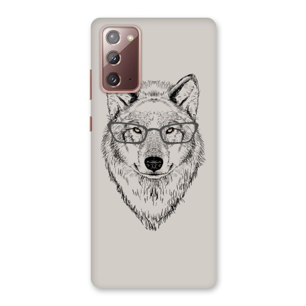 Nerdy Wolf Back Case for Galaxy Note 20