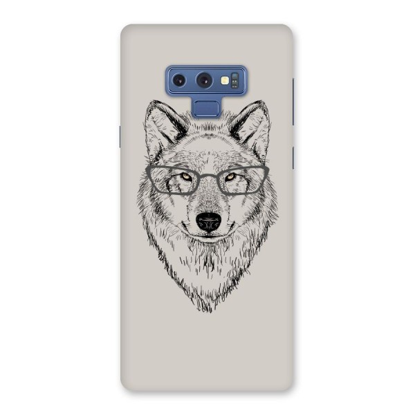 Nerdy Wolf Back Case for Galaxy Note 9