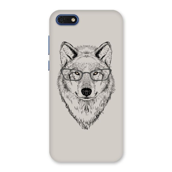 Nerdy Wolf Back Case for Honor 7s