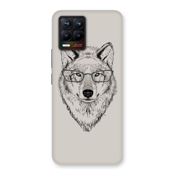 Nerdy Wolf Back Case for Realme 8