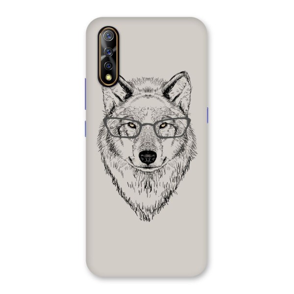 Nerdy Wolf Back Case for Vivo S1