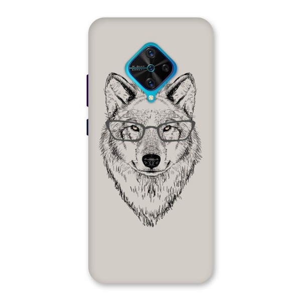 Nerdy Wolf Back Case for Vivo S1 Pro