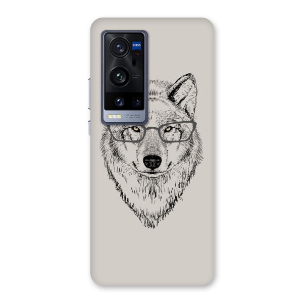 Nerdy Wolf Back Case for Vivo X60 Pro Plus