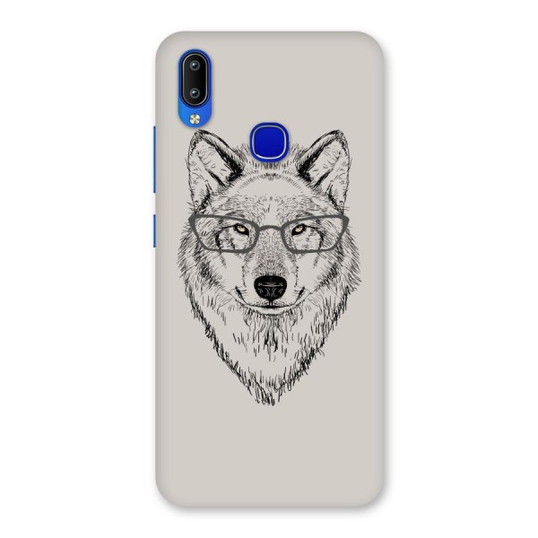 Nerdy Wolf Back Case for Vivo Y91