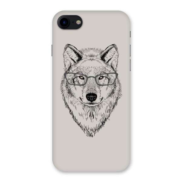 Nerdy Wolf Back Case for iPhone SE 2020