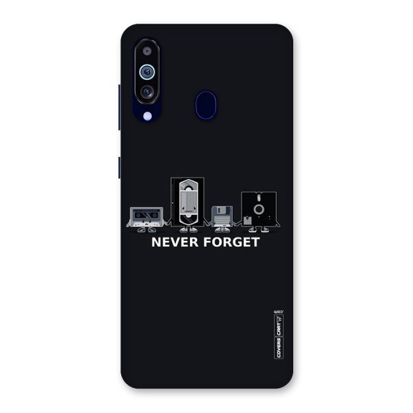 Never Forget Back Case for Galaxy A60