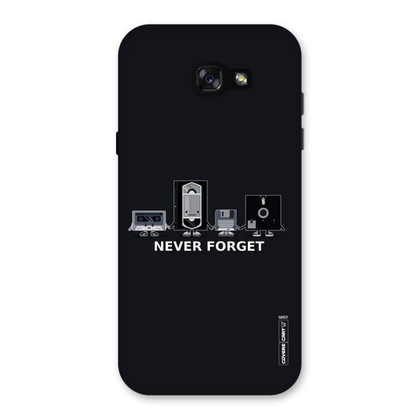 Never Forget Back Case for Galaxy A7 (2017)