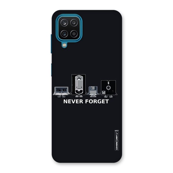 Never Forget Back Case for Galaxy F12