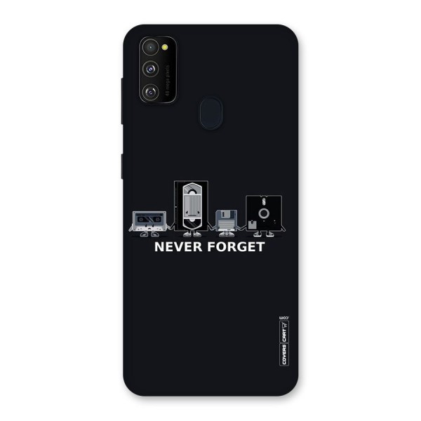 Never Forget Back Case for Galaxy M21