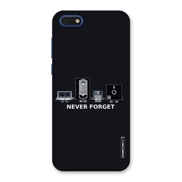 Never Forget Back Case for Honor 7s