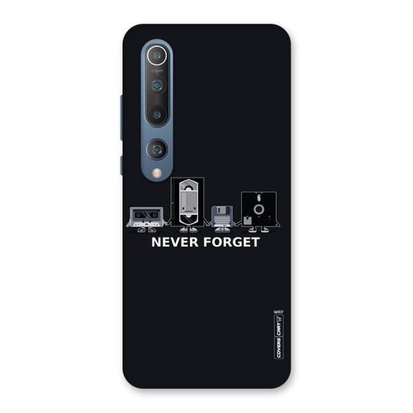 Never Forget Back Case for Mi 10