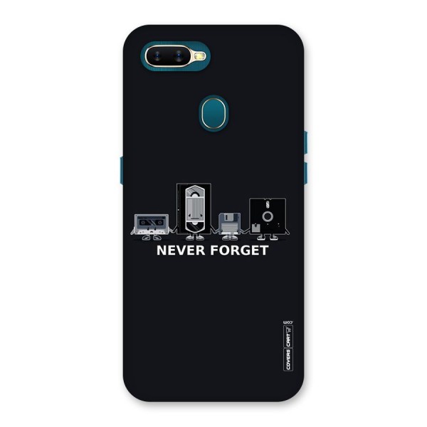 Never Forget Back Case for Oppo A12