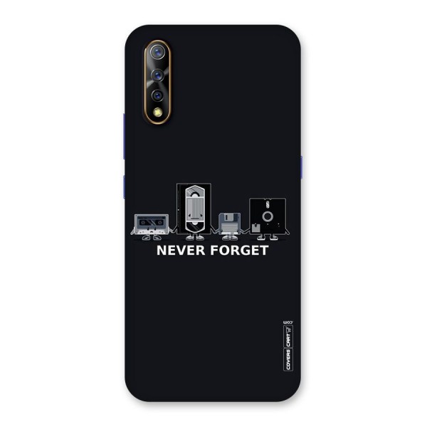 Never Forget Back Case for Vivo S1