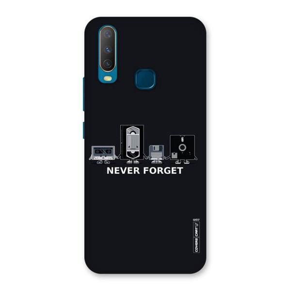 Never Forget Back Case for Vivo U10