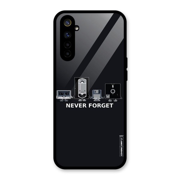 Never Forget Glass Back Case for Realme 6