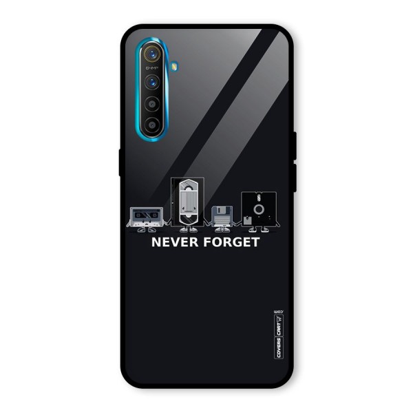 Never Forget Glass Back Case for Realme XT