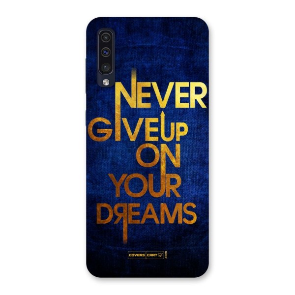 Never Give Up Back Case for Galaxy A50