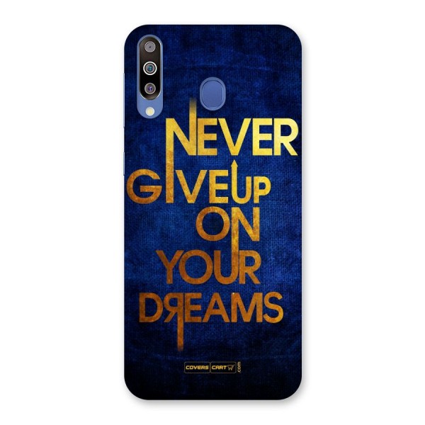 Never Give Up Back Case for Galaxy M30