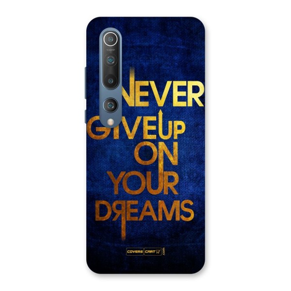 Never Give Up Back Case for Mi 10