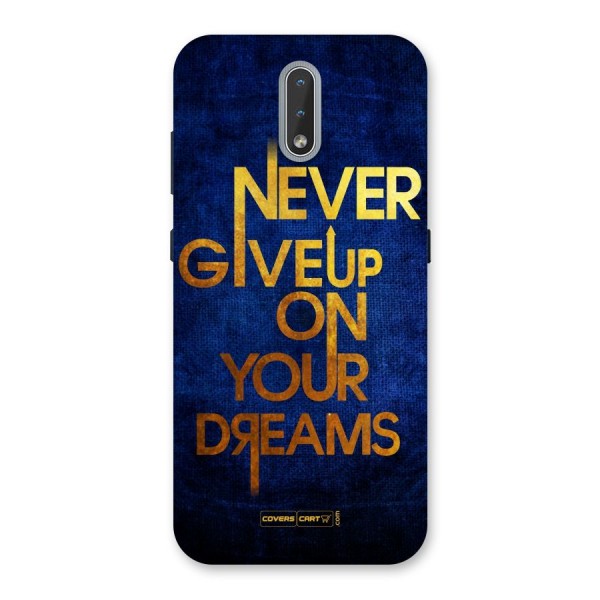 Never Give Up Back Case for Nokia 2.3