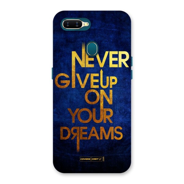 Never Give Up Back Case for Oppo A12