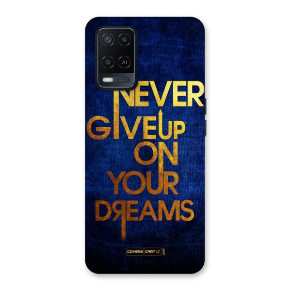 Never Give Up Back Case for Oppo A54