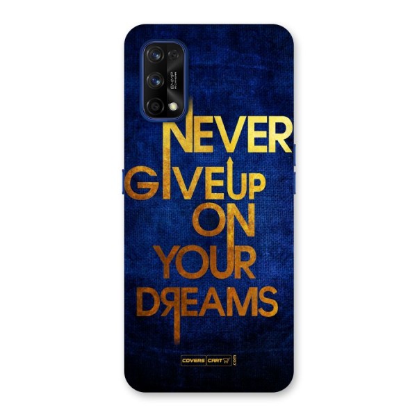 Never Give Up Back Case for Realme 7 Pro