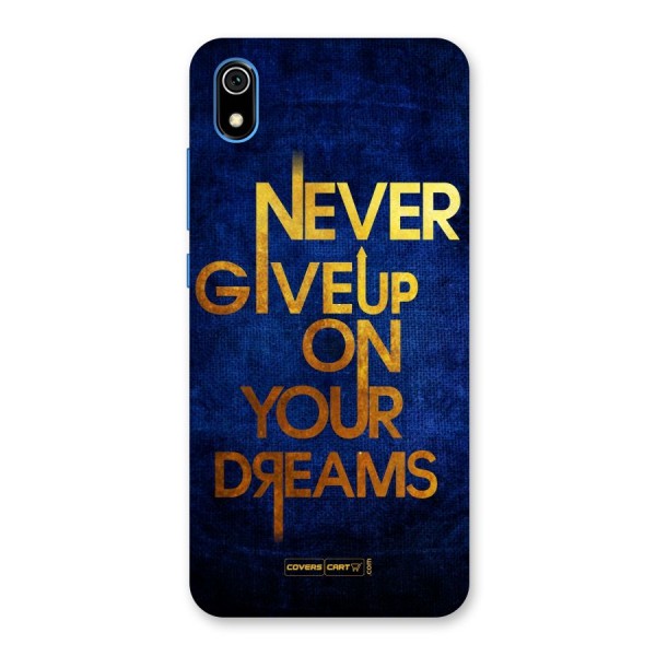 Never Give Up Back Case for Redmi 7A