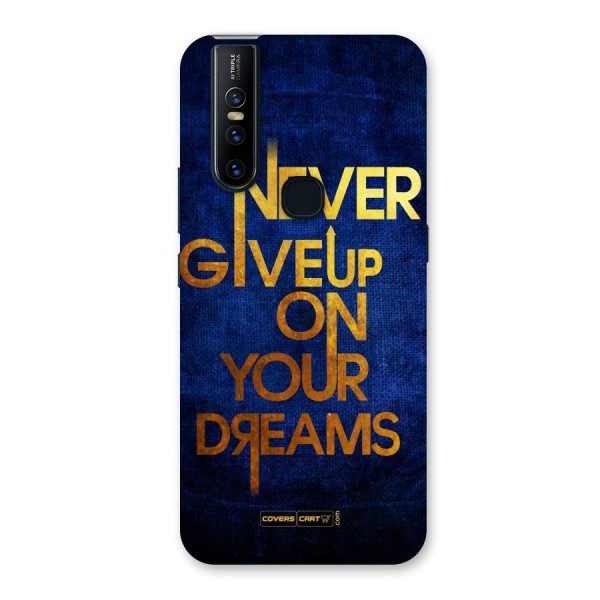 Never Give Up Back Case for Vivo V15