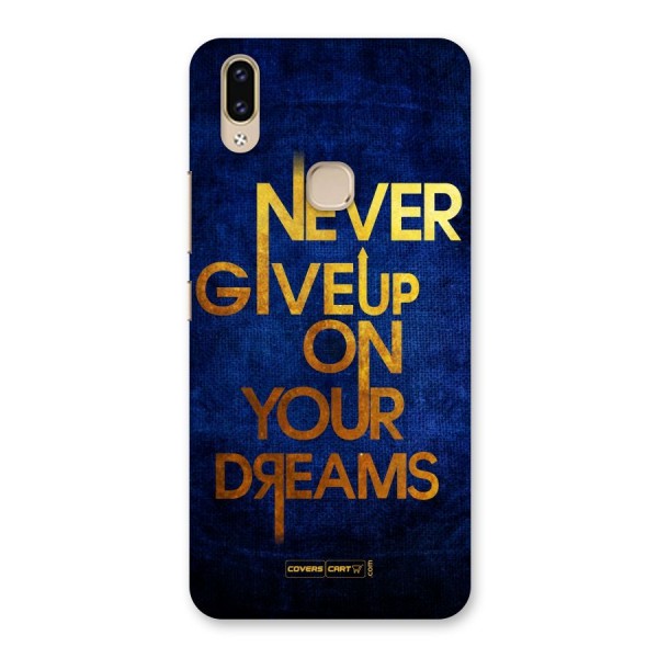 Never Give Up Back Case for Vivo V9