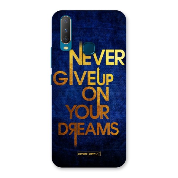 Never Give Up Back Case for Vivo Y15