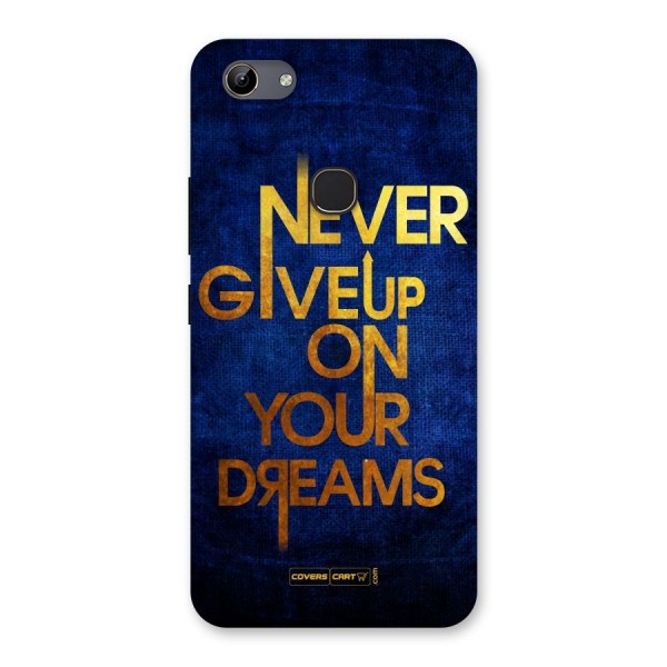 Never Give Up Back Case for Vivo Y81