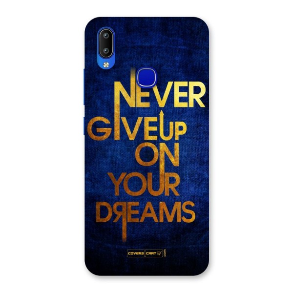 Never Give Up Back Case for Vivo Y91