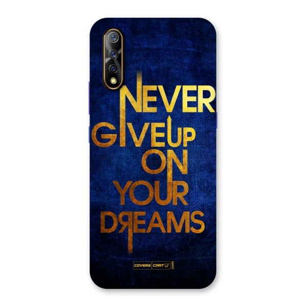 Never Give Up Back Case for Vivo Z1x