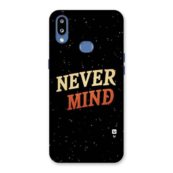 Never Mind Design Back Case for Galaxy M01s