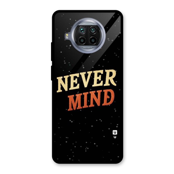 Never Mind Design Glass Back Case for Mi 10i