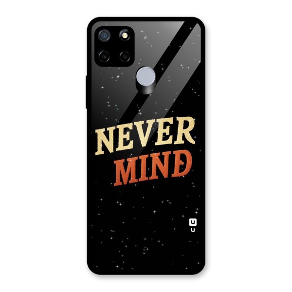 Never Mind Design Glass Back Case for Realme C12